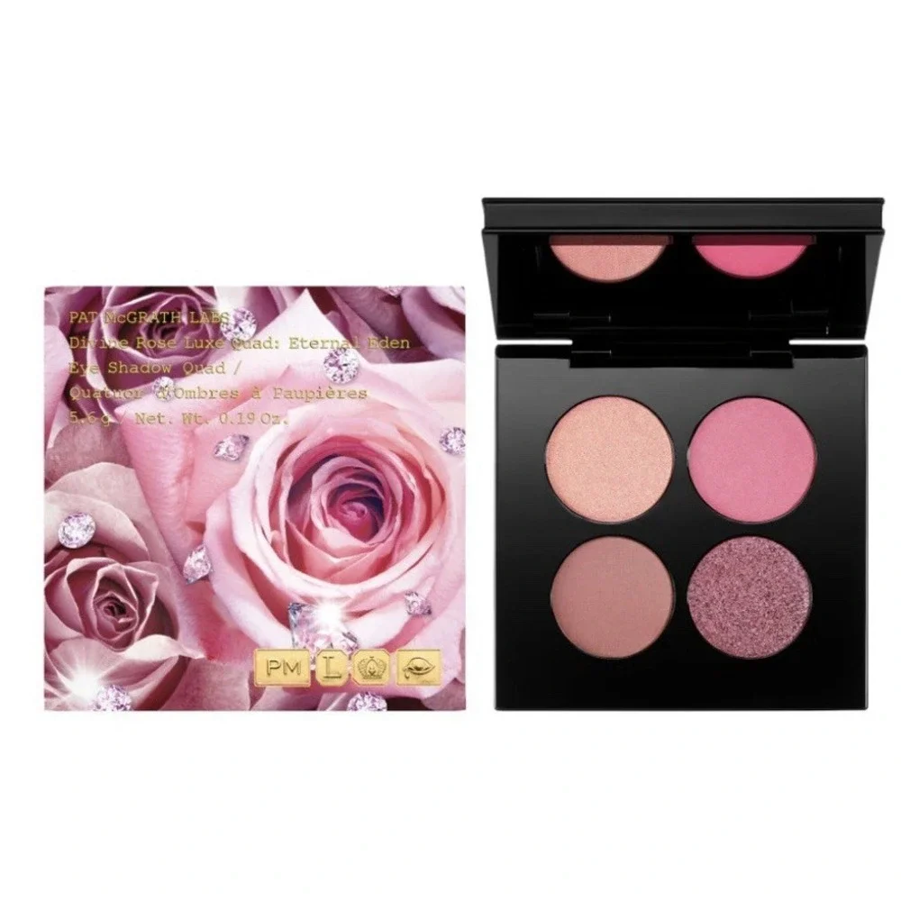 PAT McGRATH LABS Divine Rose Luxe Quad Eternal Eden Pink Shimmer Eyeshadow